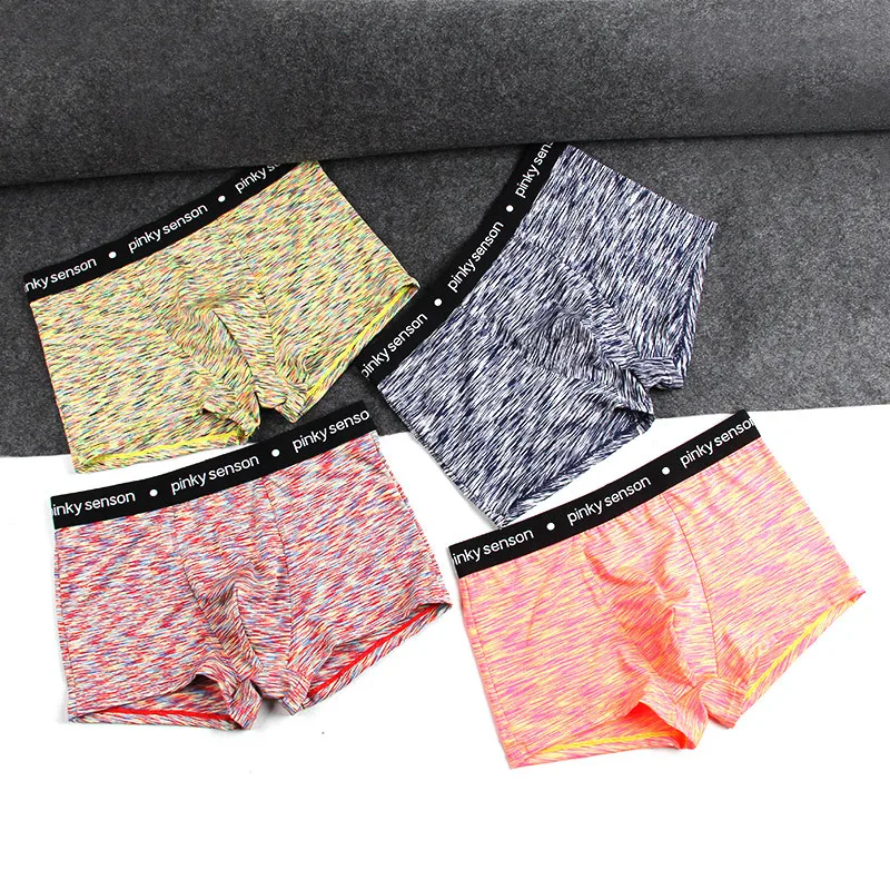 Хлопковые мужские трусы-боксеры мягкое дышащее нижнее белье bokserki cueca masculina |