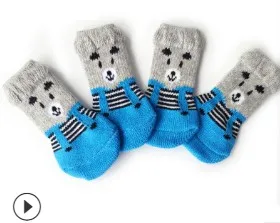 2 пары креативных носков для кошек и носки собак домашняя одежда с контролем тяги