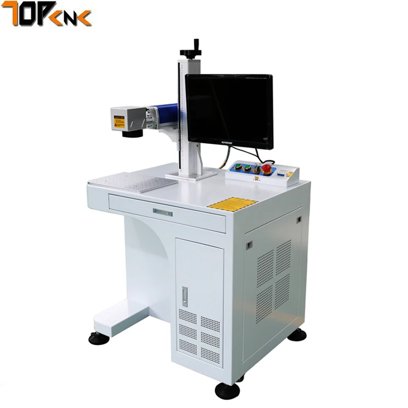 Волоконно лазерная маркировочная машина кожаная коробка/пластиковая настольная