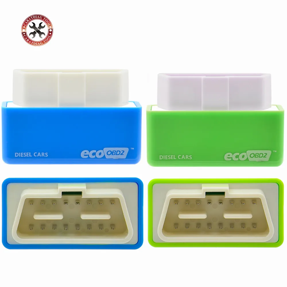 2018 увеличение скрытой мощности синий EcoOBD2 дизельный экономичный чип тюнинг