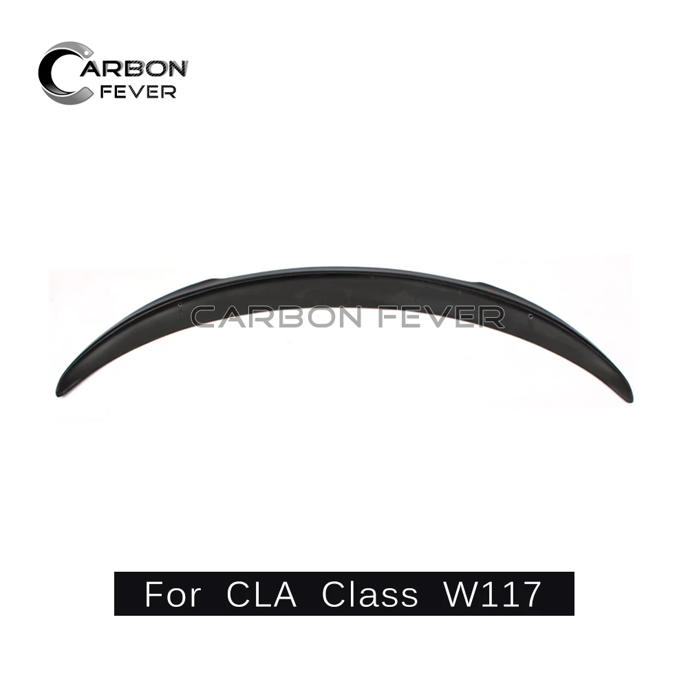 Автомобильный матовый черный спойлер для Mercedes CLA Class W117 Cla180 200 250 45 2013 Н. В. Авто