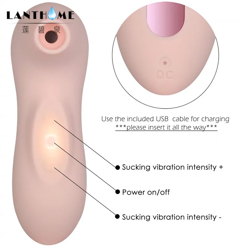 Стимулятор оральных сосков присоска насос влагалище вибратор клитор лизание
