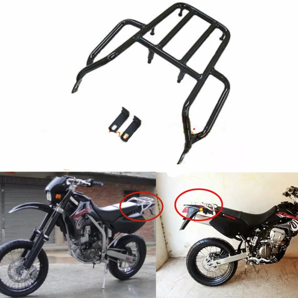 KLX250 1993-2007 Задняя сторона седельная сумка коробка мотоцикл багажная стойка Перевозчик