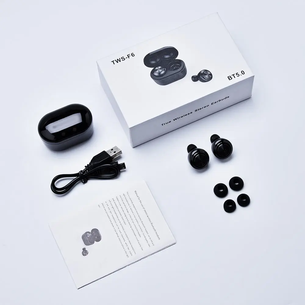 TWS наушники Bluetooth 5,0, беспроводные наушники Blutooth, наушники с громкой связью, спортивные наушники, игровая гарнитура для телефона