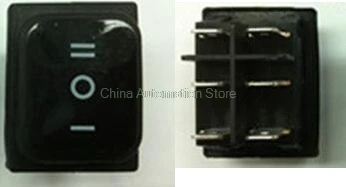 Флуоресцентный переключатель красный зеленый черный 4 контактный 2 позиционный 6