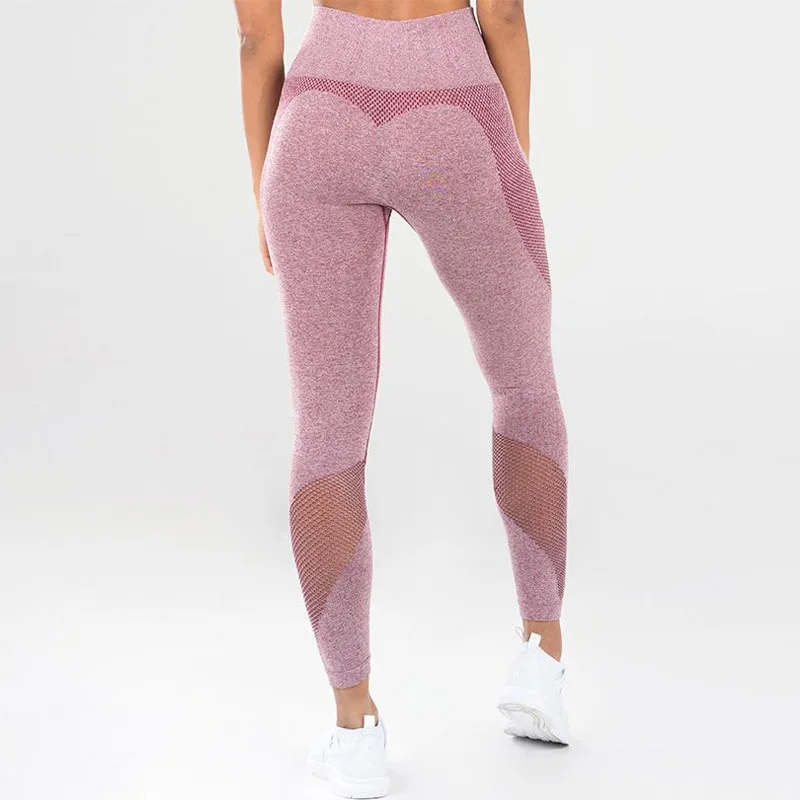 Модные нижней петлей морщинки пуш-ап леггинсы с женские для фитнеса тонкие