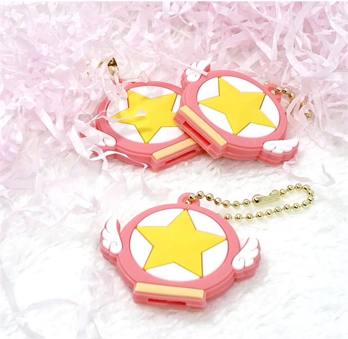 Card Captor SAKURA аксессуары для косплея резиновой крышки Бесплатная доставка |