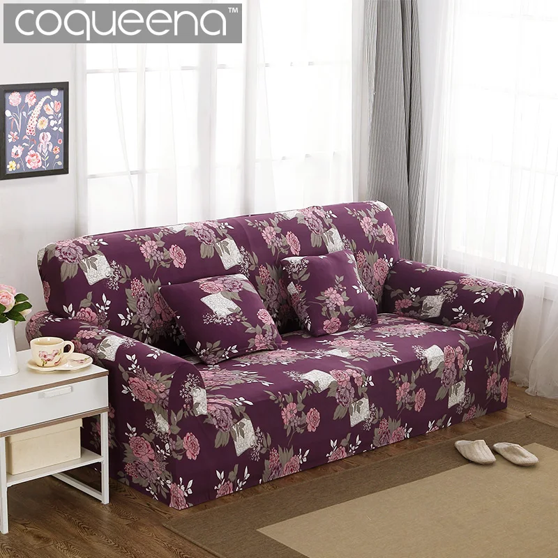 Coqueena™ универсальные чехлы на диваны и кресла цветы шаблон|universal sofa covers|sofa coversofa