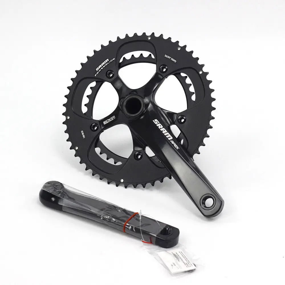 SRAM Apex дорожный велосипед шатун GXP зубная пластина длина 170/172. 5 53 39 т диск дорожный велосипед 130BCD