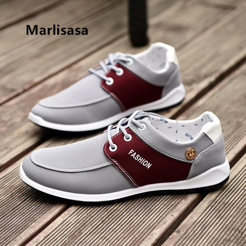 

Marlisasa Men Casual High Quality Spring Lace Up Shoes Male Cool Comfortable Street Shoes Man Blue Shoes Zapatos Hombre F2699