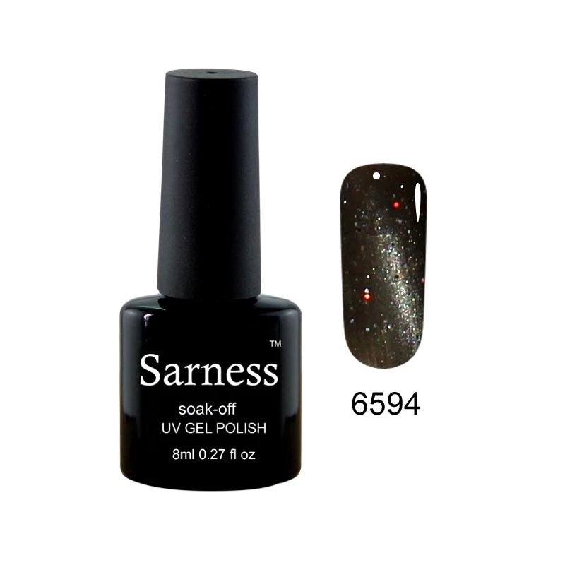 Sarness дешевые 3D лак для ногтей Гель Длительное Действие яркий 8 мл Лаки Красочный