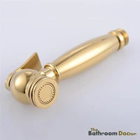brass toilet bidet sprayer tap gold diaper shataff douche single bathroom shower spray head 02 059 1