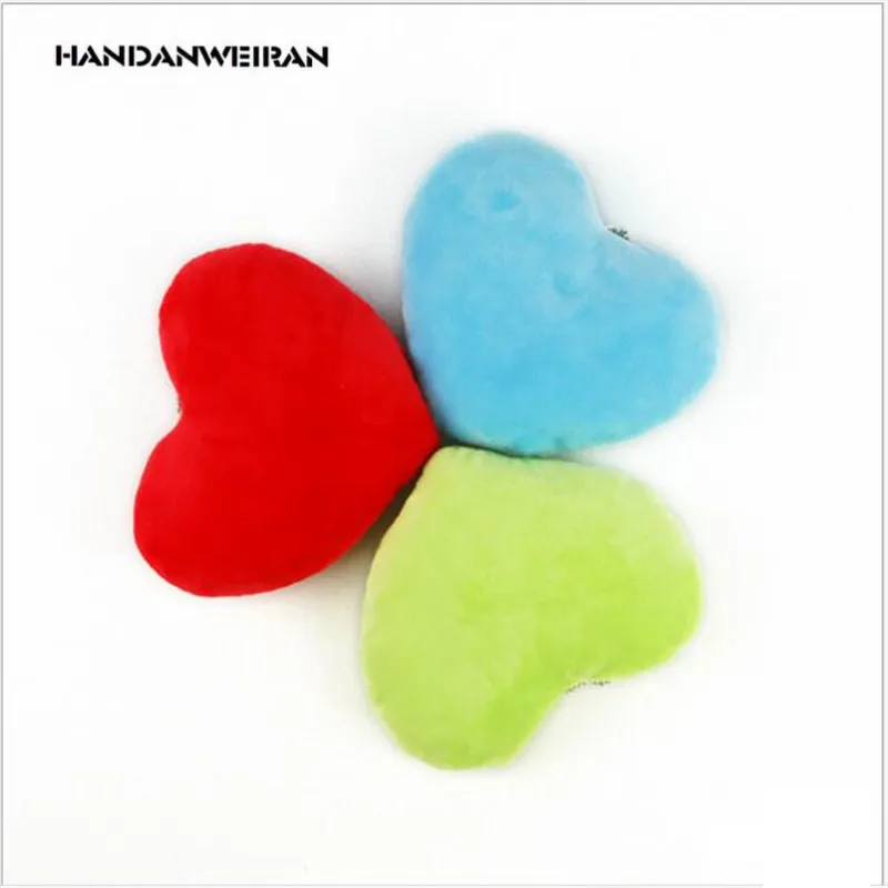 

1Pcs ultra - soft heart peach heart plush bag pendant heart - shaped birthday gift wedding gifts