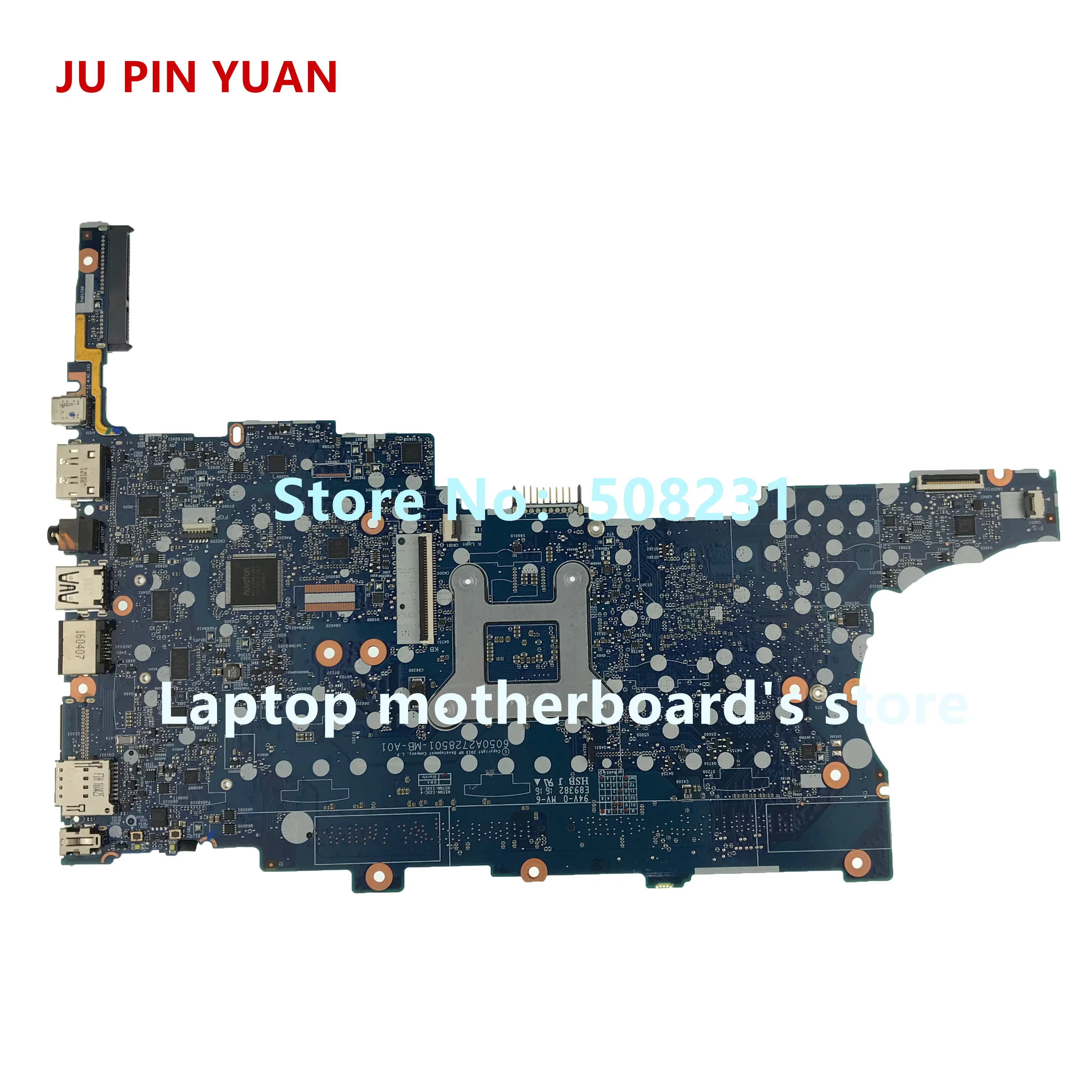 Ju pin yuan 915468-601 915468-001 аккумулятор большой емкости DAG37DMBAD0 материнская плата для ноутбука для женщин, hp ноутбук 17-W 17-AB Тетрадь ПК 1050 2 Гб i5-7300