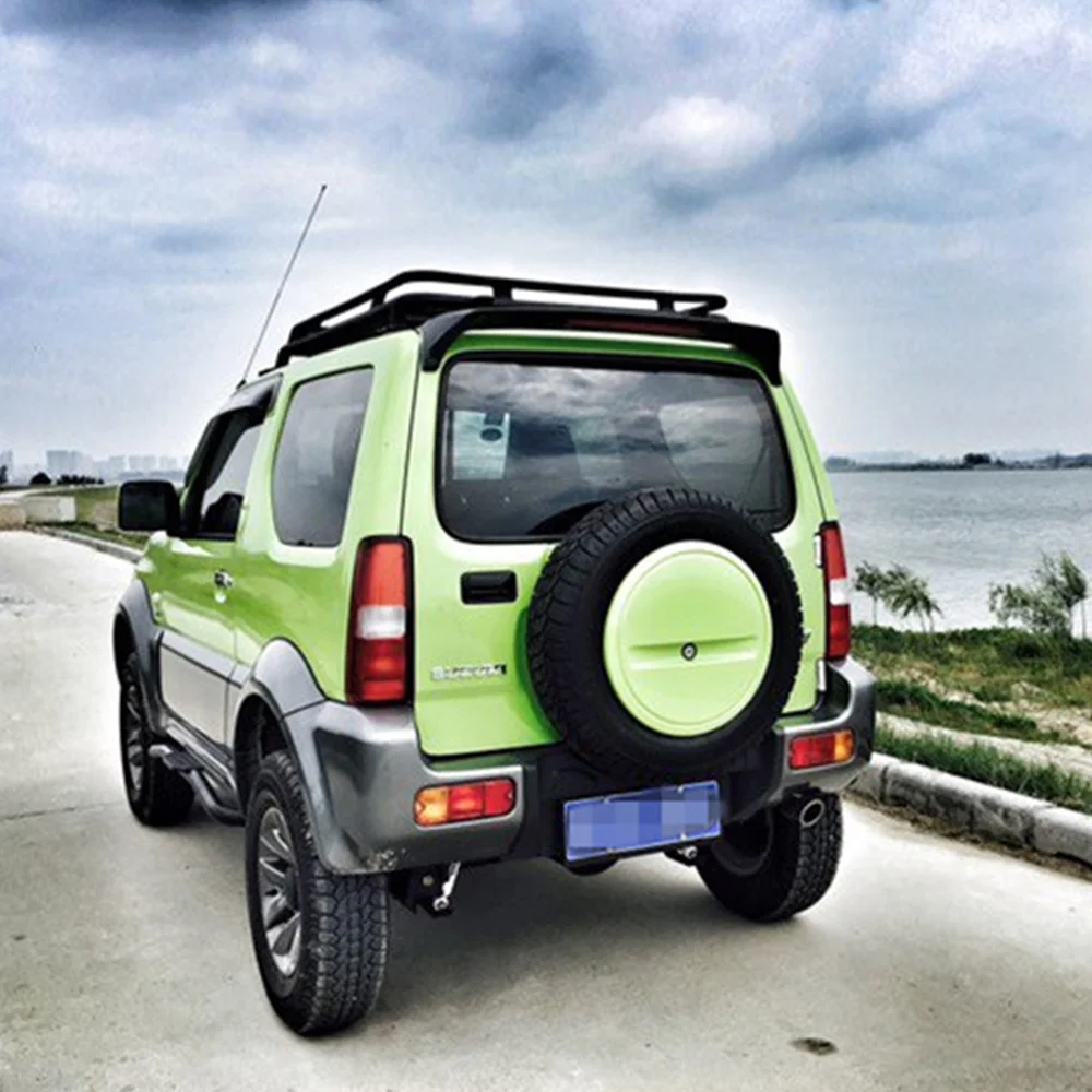 Спойлер для SUZUKI Jimny 2007-2015 высококачественный АБС-пластик заднее крыло автомобиля