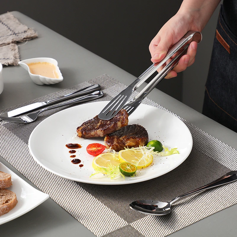 Западные столовые приборы ложки Комплект 3 предмета полный набор 10-дюймовая