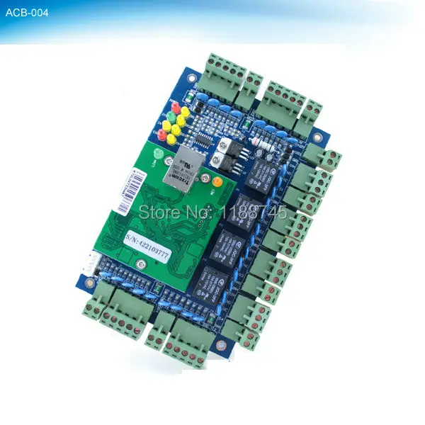

Wiegand ACB-400 4 Door Professional ID IC Card Reader доступ Control TCP/IP