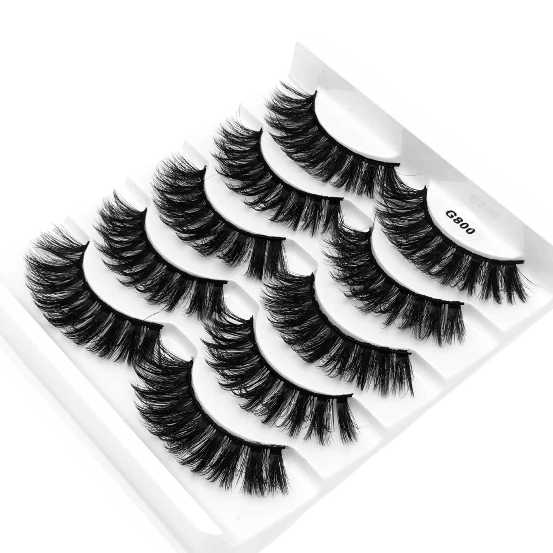 5 пар Накладные ресницы натуральные 3d норковые Макияж Наращивание ресниц Длинные