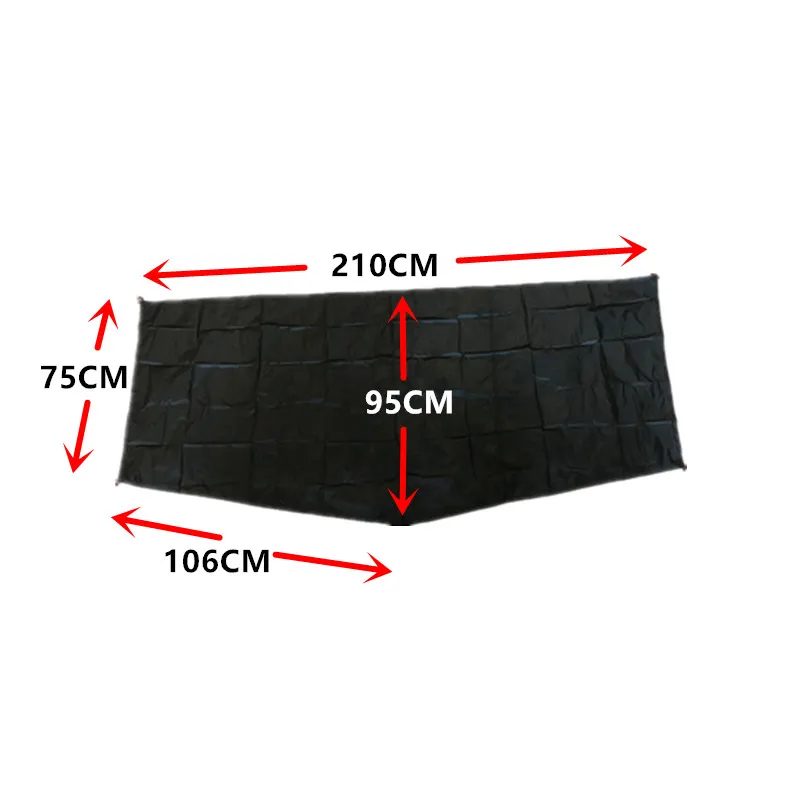 3F UL GEAR LanShan 1 Tent footprint 2 original silnylon footprint 210*110cm high quality groundsheet