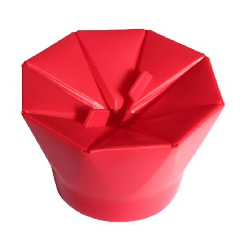 Микроwaveable попкорн чайник складная чаша для микроволновой печи ведро кухни