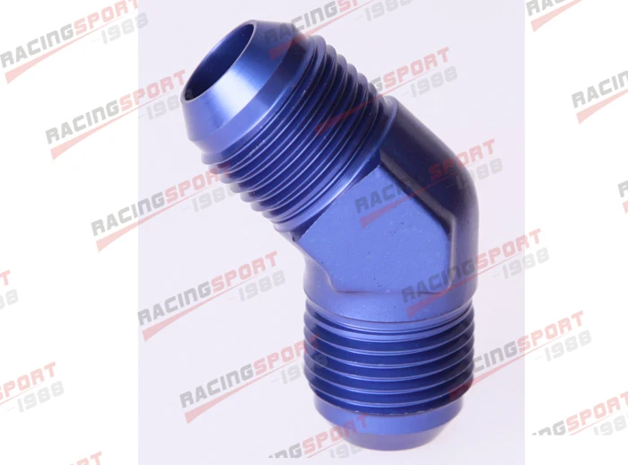AN6 6AN AN 6 до 3/8 &quotNPT 45 градусный переходник с наружной резьбой|an 8|aluminum fittingsan6 |