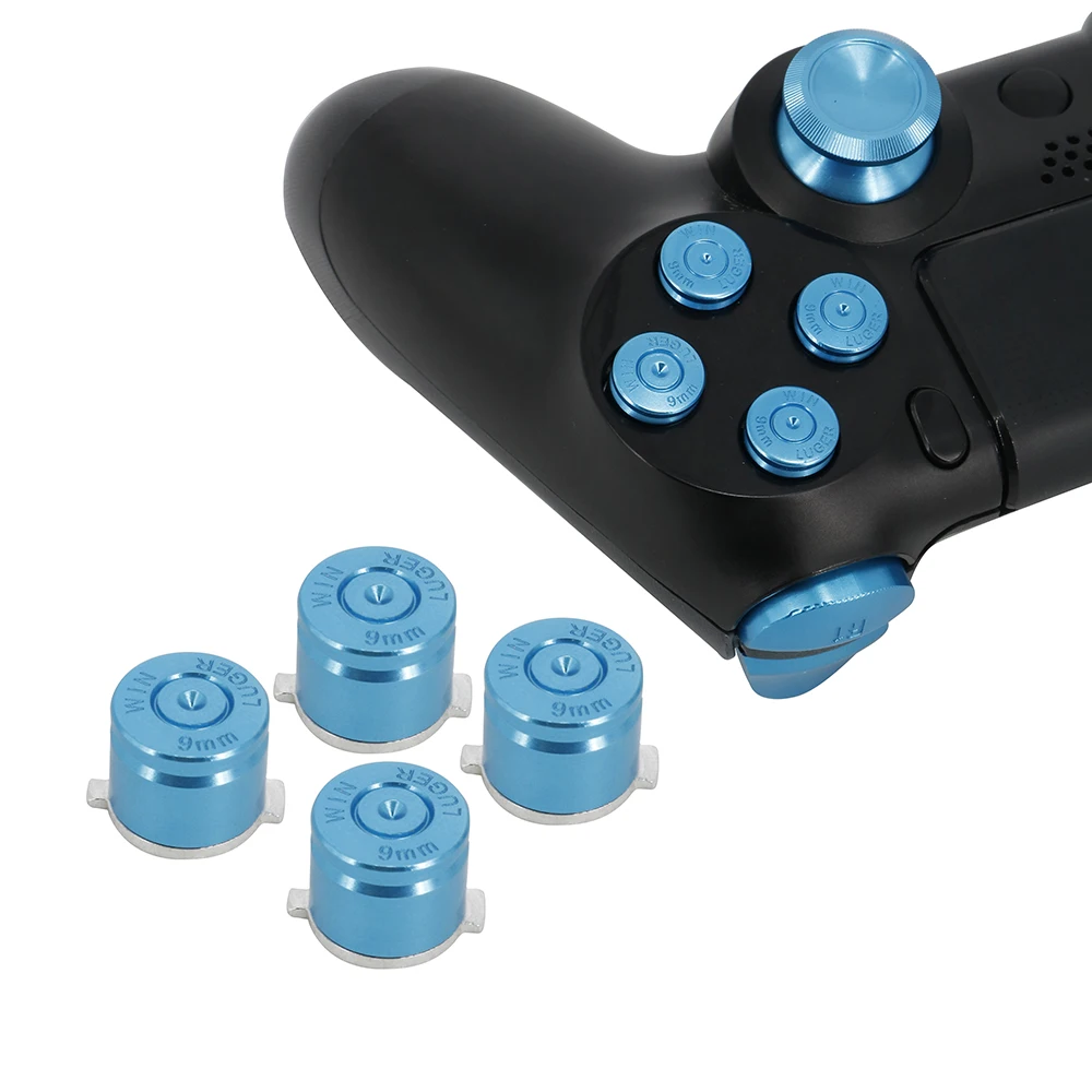 Новые 4 шт. \ Комплект Алюминий металлических пулеобразных аналоговые стики