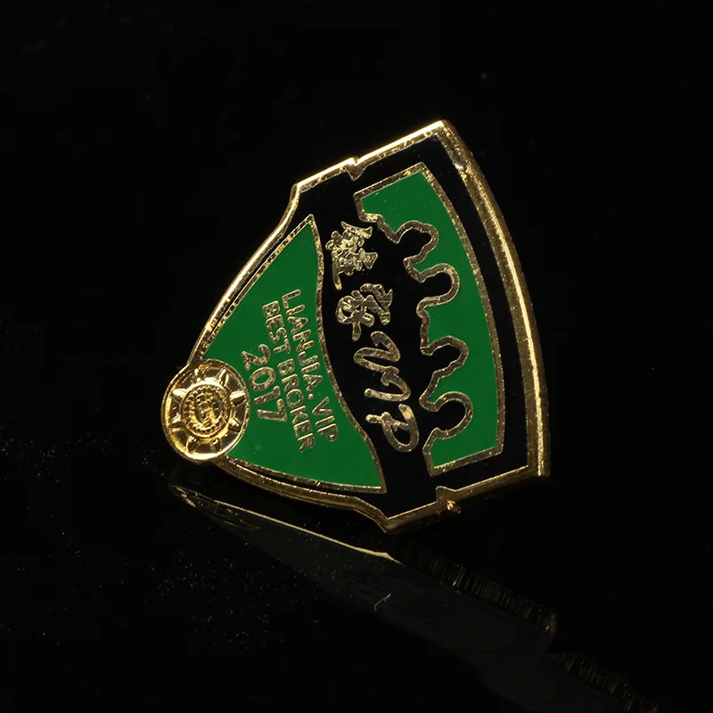 Factory direct metal badge custom manufacturer custom metal badge