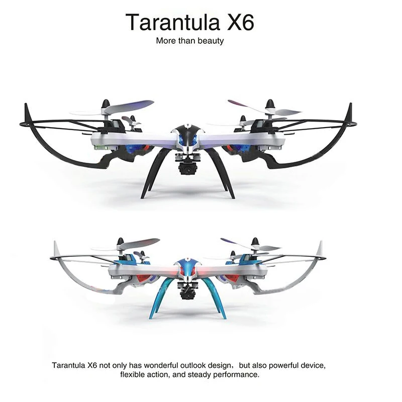 Тарантула X6 Дрон с дистанционным управлением HD RC вертолет 4 канала WiFi 300 м