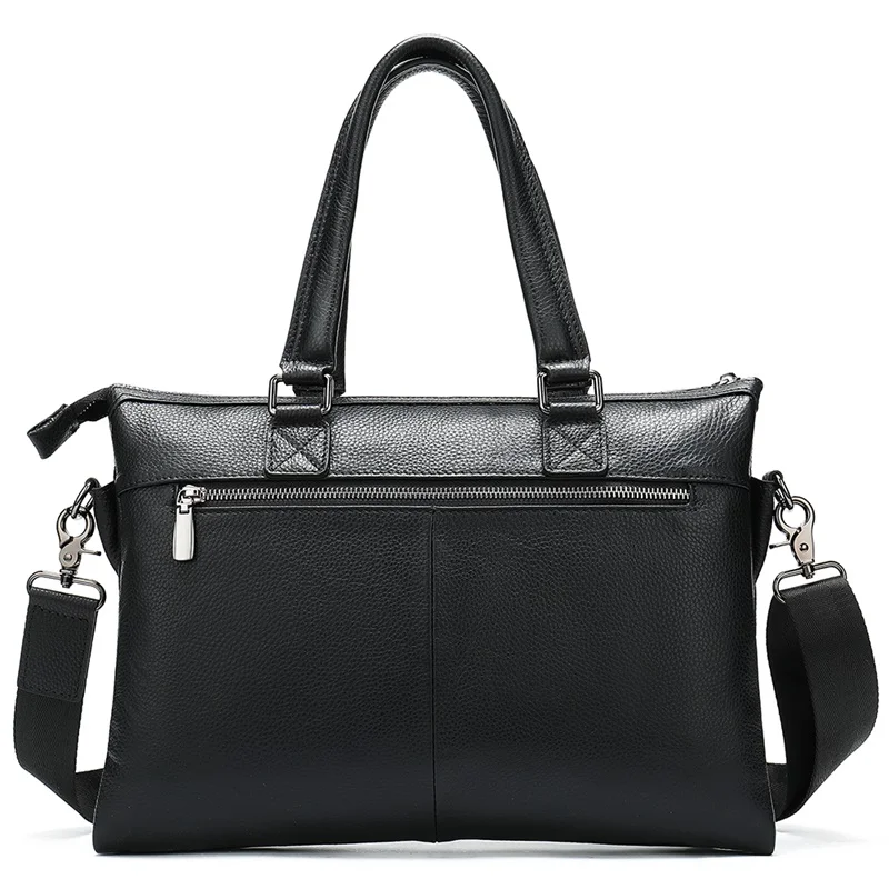 Портфель WESTAL мужской для ноутбука 14 дюймов сумка из натуральной кожи саквояж