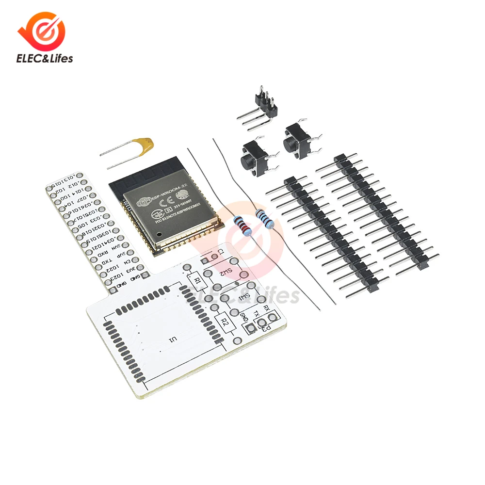 ESP 32 ESP32 ESP-WROOM-32 Rev1 wifi беспроводной Bluetooth макет модуль DIY комплект для Arduino ESP-32 wifi макетная плата