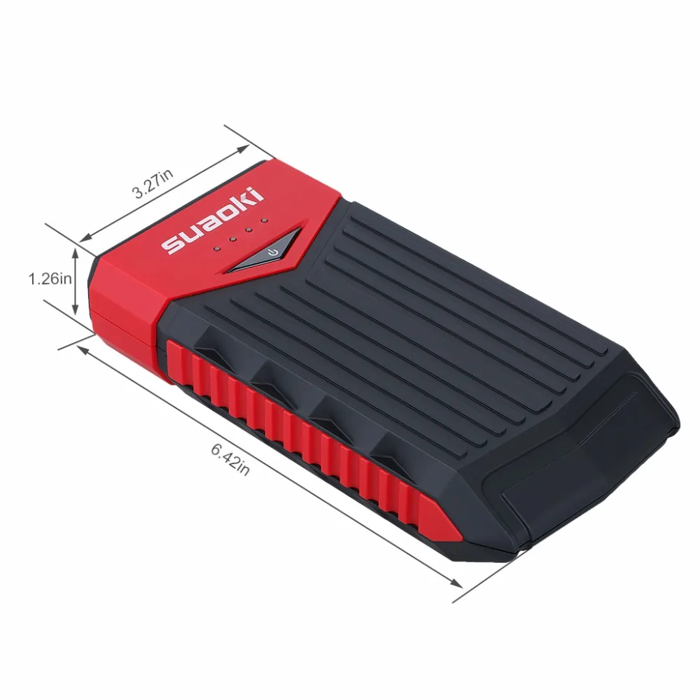 Suaoki T10 12000 мАч автомобиль скачок стартер power Bank Внешний аккумулятор 400A пиковая