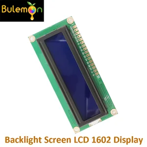 3,3 В синий экран с белыми персонажами, ЖК-модуль с голубой подсветкой, ЖК-дисплей 1602 для электронных DIY LD002