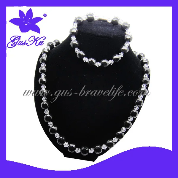 2013 Free shipping factory price GusKu Gus-EN-012 fashion and health care energy jewelry set in tourmaline material | Украшения и