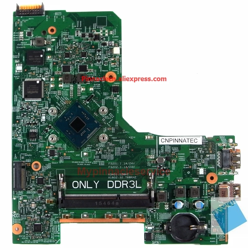 00DTRW 0DTRW N3050 материнская плата для Dell Inspiron 14 3452 896X3 14279 1|Материнские платы ноутбуков|
