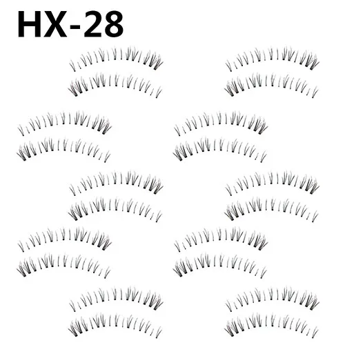 Накладные ресницы ручной работы 10 пар натуральный макияж|lower eyelashes|10 paireyelash lower |