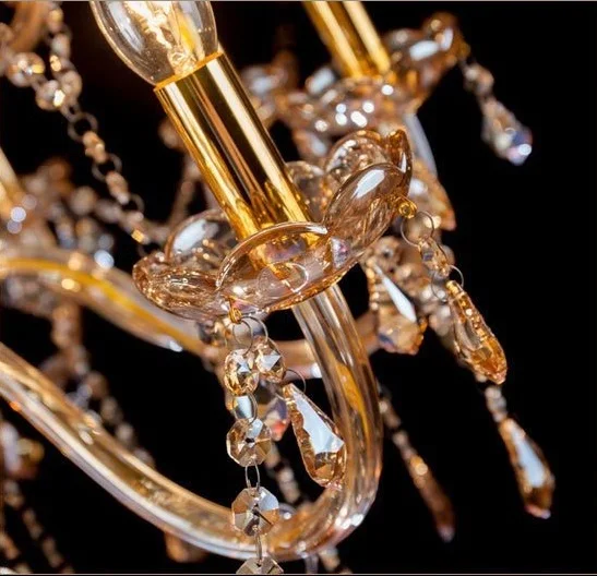 Современная хрустальная люстра, домашнее освещение, люстры de cristal, украшение, роскошная свеча, люстра, подвески, лампа для гостиной, для помещений