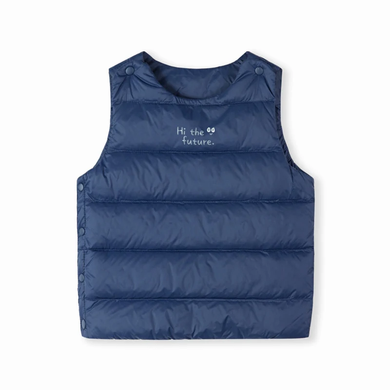 Детский стеганый пуховик Balabala легкий с принтом для новорожденных мальчиков и