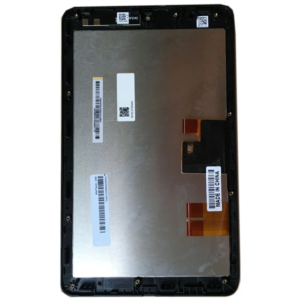 Цифровой преобразователь сенсорного ЖК-экрана в сборе с рамкой для Asus Memo Pad 7