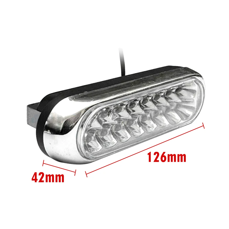 White 6000K DRL Fog Lamps Daytime Running Light Waterproof Universal Kit Day Auto Driving External | Автомобили и мотоциклы