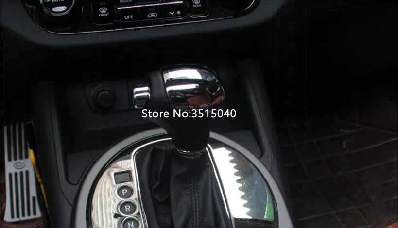 Для KIA Sportage R 1 шт. 4 цвета Фирменная Новинка ABS Chrome Шестерни ручка переключения