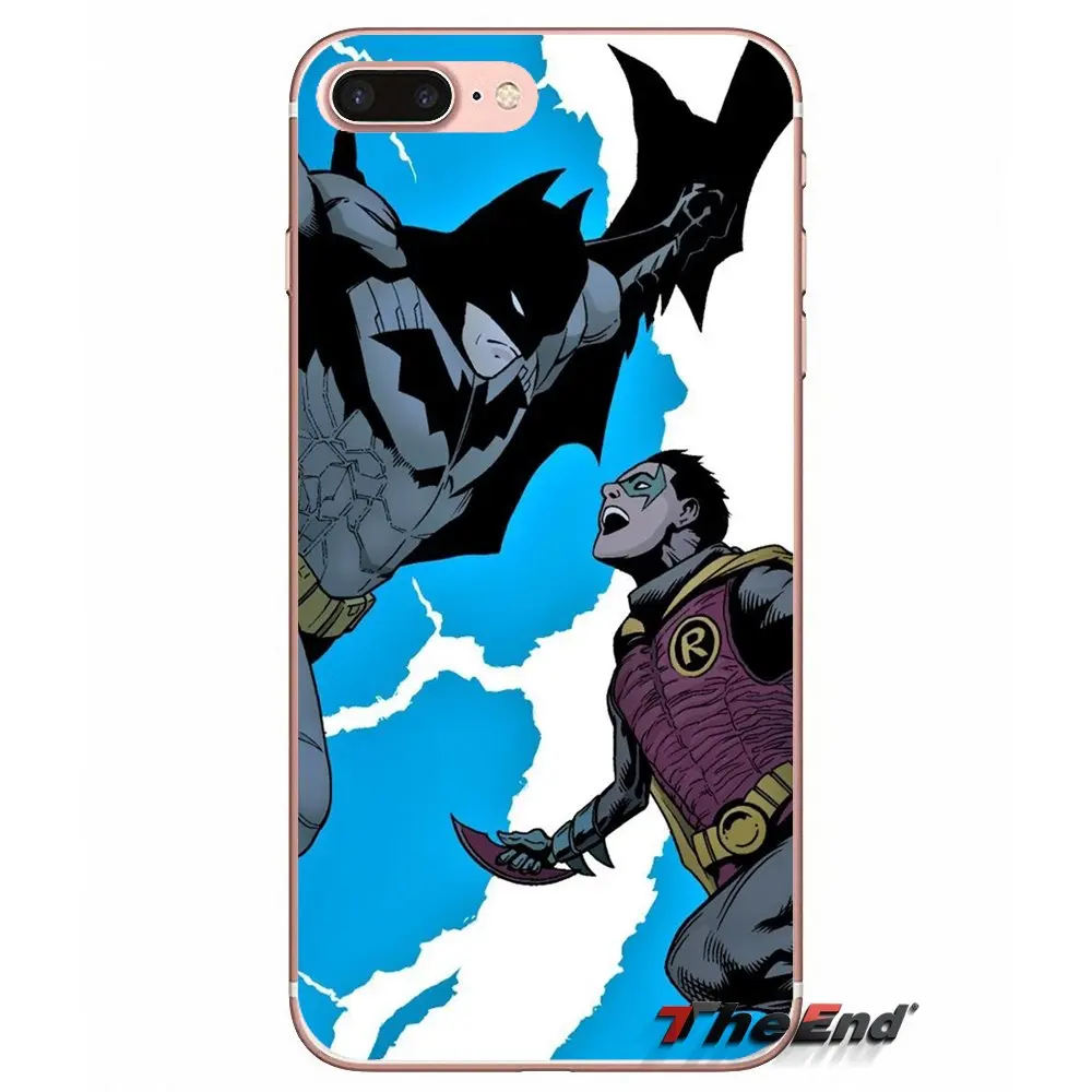 Для huawei P Smart Y6 P8 P9 P10 Plus Nova P20 Lite Pro Mini 2017 SLA-L02 SLA-L22 2i Batman Comic Art прозрачный чехол из