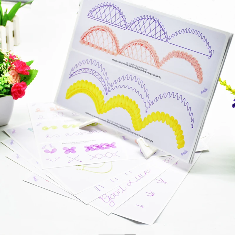 23 страница/Набор DIY торт обледенение трубопроводов практика рисования доска