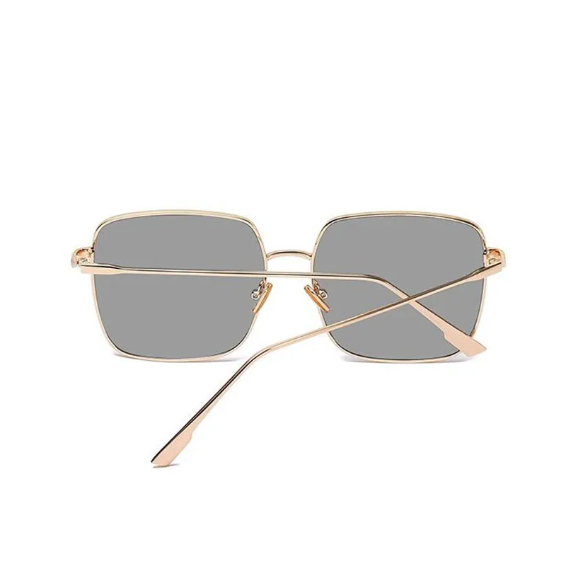 

KESMALL Anti Blue Prescription Glasses Women Computer Eyeglasses Square Shape Metal Frame Men Reading Myopia Eye Glasses YJ1219P