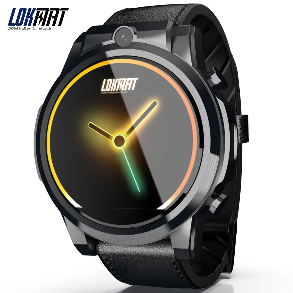 Смарт часы Lokmat X360 4G LTE для мужчин 1 6 &quotсенсорный экран 3gb32гб MT6739 Android 7 Bluetooth GPS 5.0MP