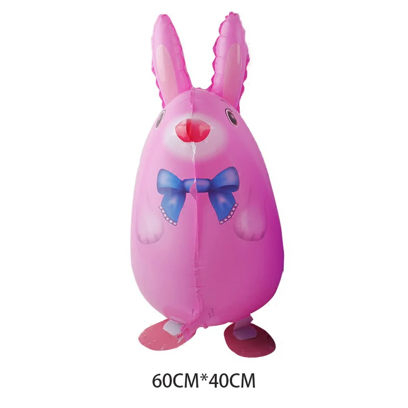 26 3D Мультяшные шагающие воздушные шары с животными для детей, детские воздушные шары для дня рождения, украшения для детской вечеринки, классические детские игрушки - Цвет: 26