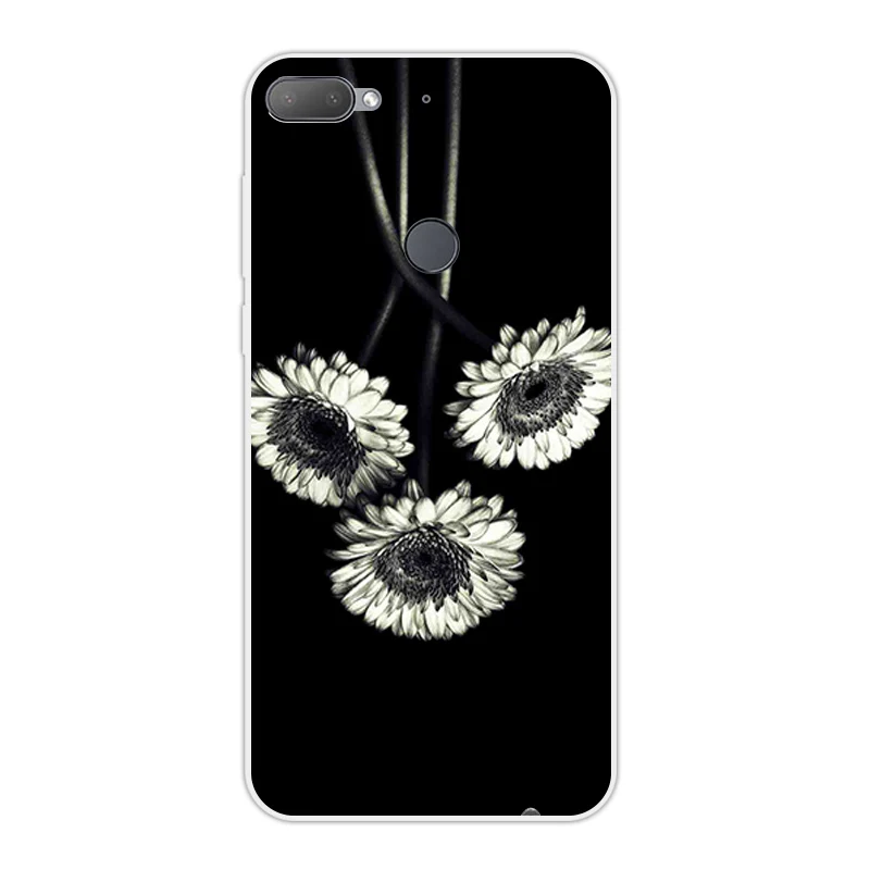 Чехол для мобильного телефона 6 0 HTC Desire 12 Plus TPU + Мягкий силиконовый чехол Темный |