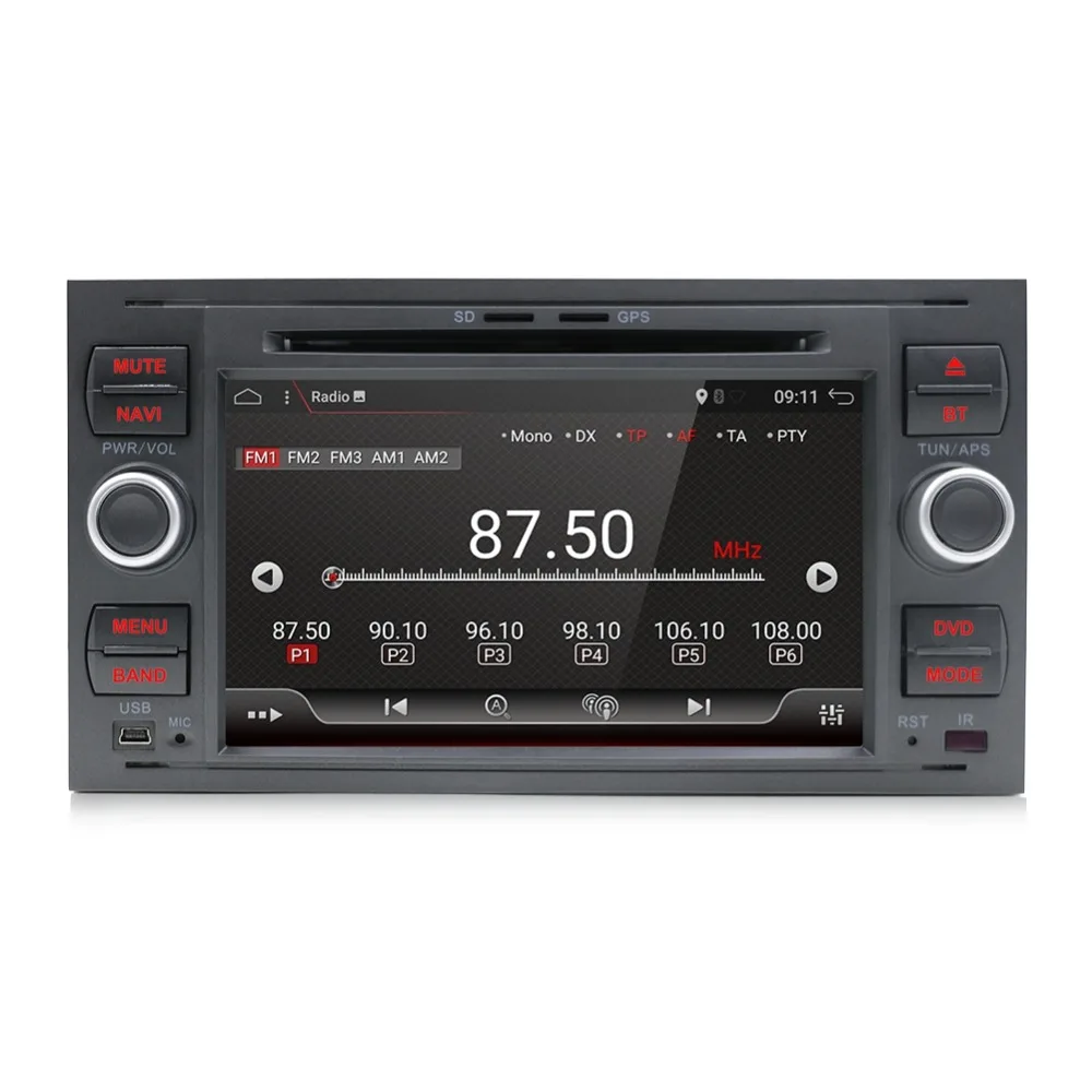 Автомагнитолы 2 Din Android 8 1 восемь Core автомобильный DVD gps Радио стерео для Ford Mondeo S max