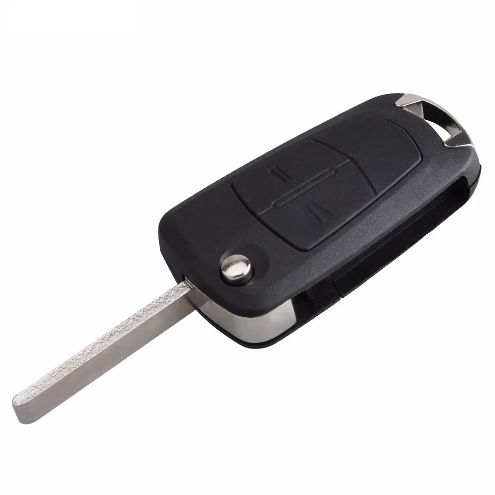 2 кнопки флип складной чехол для ключей Fob Vauxhall Opel Astra H Zafira B Corsa D дистанционного