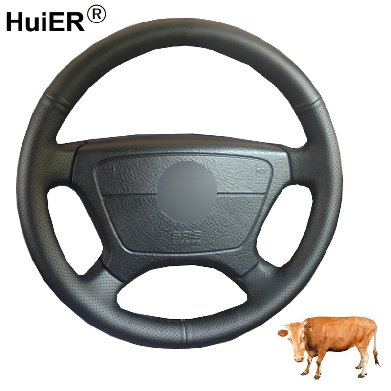 Рукоделие кожа бычьей кожи для Mercedes Benz W210 E Class E200 240 280 320 1995 2002 W140 S320 350 420|Чехлы на