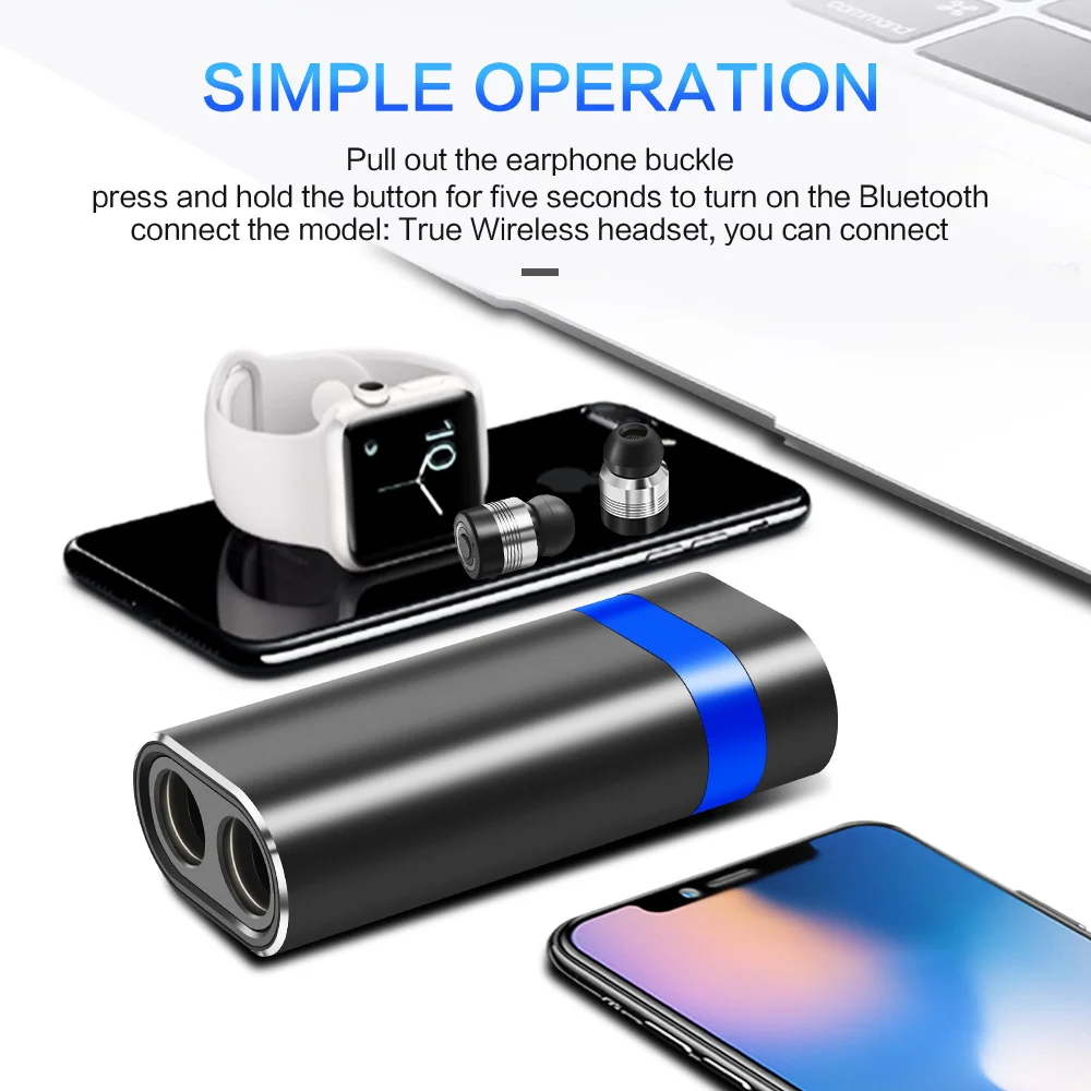FSU беспроводной Bluetooth наушники мини Hifi шум снижение стерео вкладыши гарнитура 2000